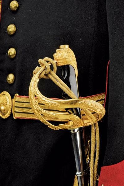 Uniforme da ufficiale della guardia palatina  - Asta Rare Armi Antiche e Militaria da tutto il mondo - Associazione Nazionale - Case d'Asta italiane