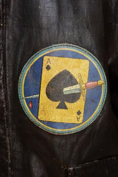 Rara giacca da aviatore in pelle modello A2 della Army Air Force - 116� Squadrone  - Asta Rare Armi Antiche e Militaria da tutto il mondo - Associazione Nazionale - Case d'Asta italiane