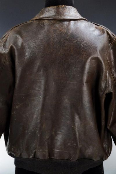 Rara giacca da aviatore in pelle modello A2 della Army Air Force - 116� Squadrone  - Asta Rare Armi Antiche e Militaria da tutto il mondo - Associazione Nazionale - Case d'Asta italiane