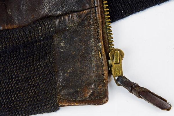 Rara giacca da aviatore in pelle modello A2 della Army Air Force - 116� Squadrone  - Asta Rare Armi Antiche e Militaria da tutto il mondo - Associazione Nazionale - Case d'Asta italiane