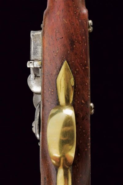 Pistola a pietra focaia da cavalleria di Nock dell'East India Company  - Asta Rare Armi Antiche e Militaria da tutto il mondo - Associazione Nazionale - Case d'Asta italiane