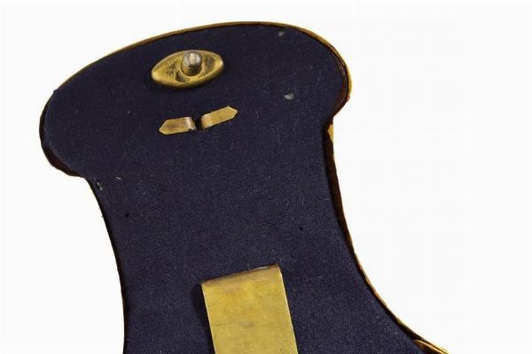 Paio di spalline da ufficiale superiore di Marina  - Asta Rare Armi Antiche e Militaria da tutto il mondo - Associazione Nazionale - Case d'Asta italiane