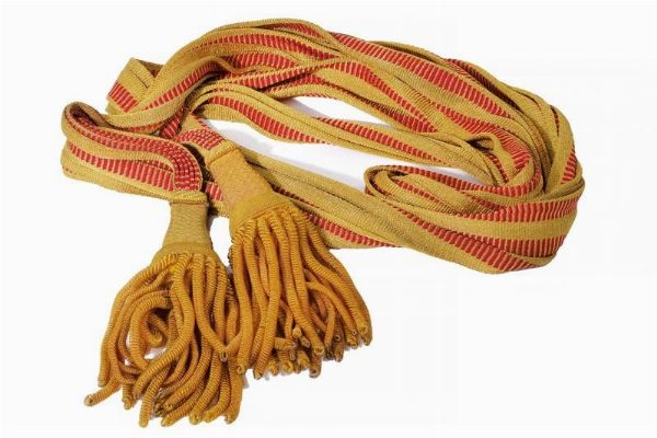 Fascia da ufficiale superiore  - Asta Rare Armi Antiche e Militaria da tutto il mondo - Associazione Nazionale - Case d'Asta italiane
