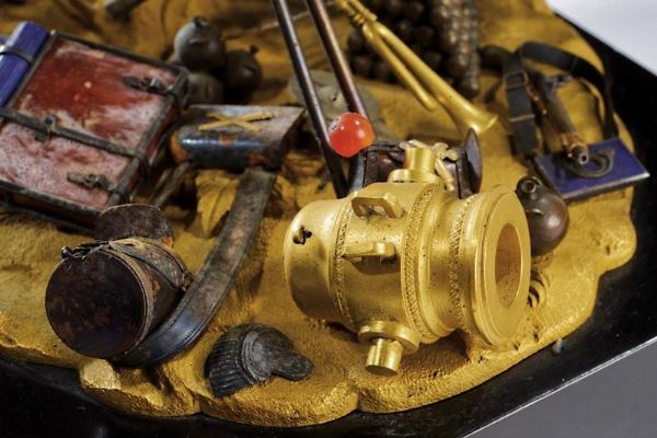 Straordinario trofeo d'armi in miniatura  - Asta Rare Armi Antiche e Militaria da tutto il mondo - Associazione Nazionale - Case d'Asta italiane