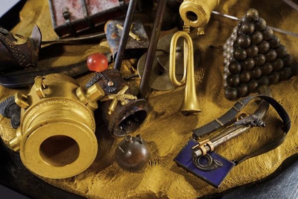 Straordinario trofeo d'armi in miniatura  - Asta Rare Armi Antiche e Militaria da tutto il mondo - Associazione Nazionale - Case d'Asta italiane