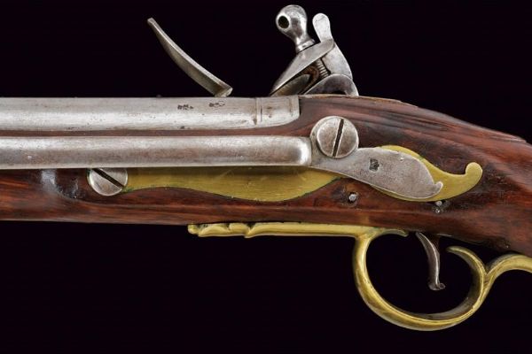 Pistola a pietra focaia Long Sea Service  - Asta Rare Armi Antiche e Militaria da tutto il mondo - Associazione Nazionale - Case d'Asta italiane