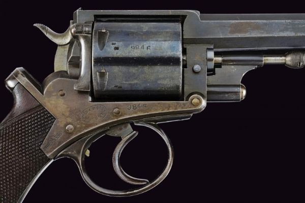 Bel revolver Adams a percussione centrale  - Asta Rare Armi Antiche e Militaria da tutto il mondo - Associazione Nazionale - Case d'Asta italiane