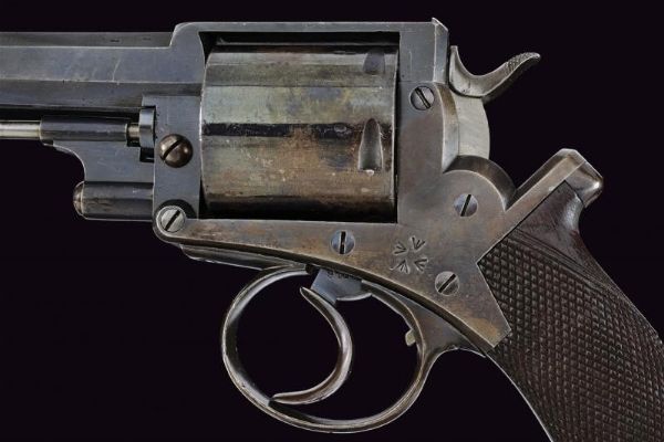 Bel revolver Adams a percussione centrale  - Asta Rare Armi Antiche e Militaria da tutto il mondo - Associazione Nazionale - Case d'Asta italiane