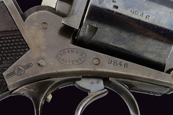 Bel revolver Adams a percussione centrale  - Asta Rare Armi Antiche e Militaria da tutto il mondo - Associazione Nazionale - Case d'Asta italiane