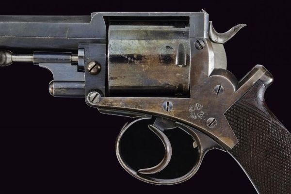 Bel revolver Adams a percussione centrale  - Asta Rare Armi Antiche e Militaria da tutto il mondo - Associazione Nazionale - Case d'Asta italiane