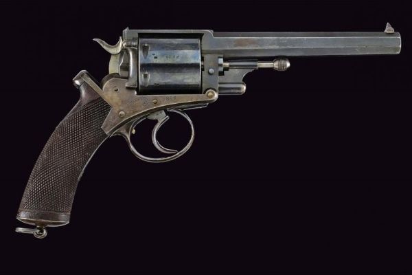 Bel revolver Adams a percussione centrale  - Asta Rare Armi Antiche e Militaria da tutto il mondo - Associazione Nazionale - Case d'Asta italiane