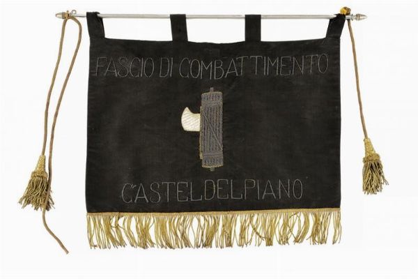 Gagliardetto  - Asta Rare Armi Antiche e Militaria da tutto il mondo - Associazione Nazionale - Case d'Asta italiane