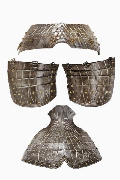 Parti di armatura per la giostra (Rennen)  - Asta Rare Armi Antiche e Militaria da tutto il mondo - Associazione Nazionale - Case d'Asta italiane