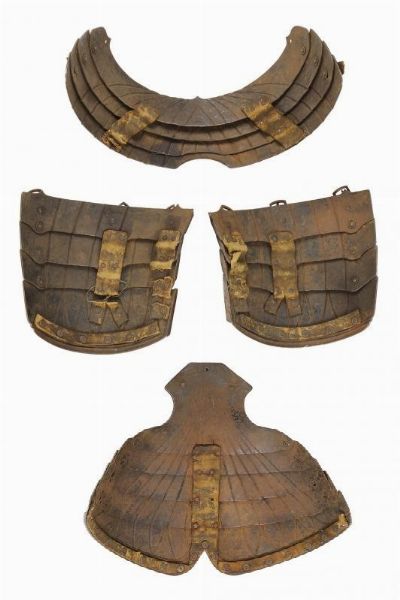 Parti di armatura per la giostra (Rennen)  - Asta Rare Armi Antiche e Militaria da tutto il mondo - Associazione Nazionale - Case d'Asta italiane