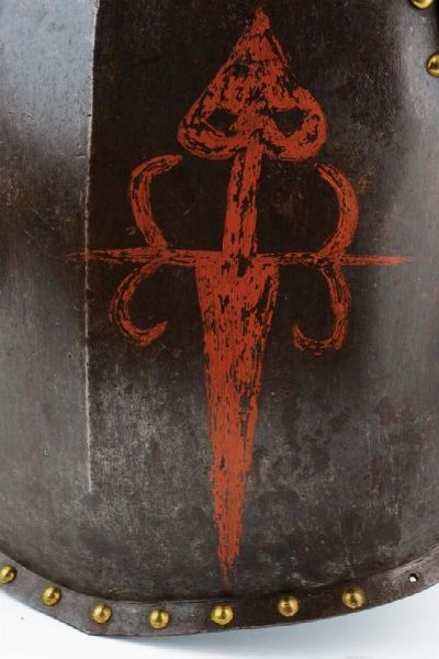 Pettorale con fregio dell'ordine di Santiago (Ordine di San Giacomo della Spada)  - Asta Rare Armi Antiche e Militaria da tutto il mondo - Associazione Nazionale - Case d'Asta italiane