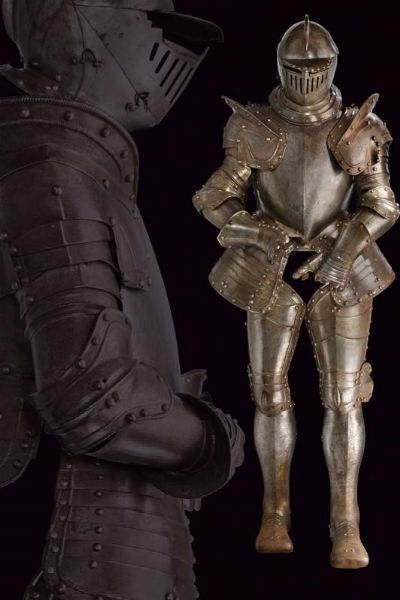 Armatura da uomo d'arme composita  - Asta Rare Armi Antiche e Militaria da tutto il mondo - Associazione Nazionale - Case d'Asta italiane