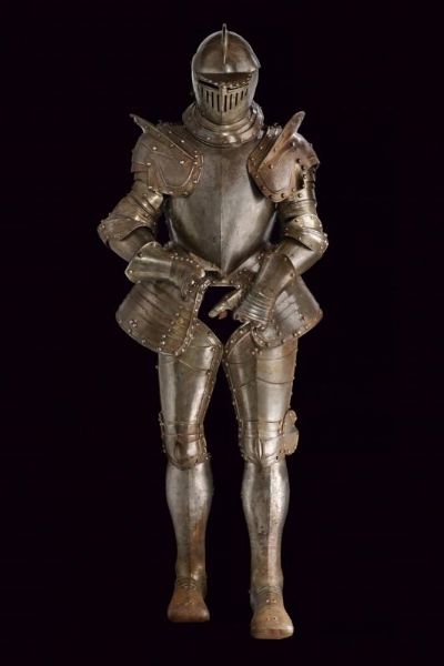 Armatura da uomo d'arme composita  - Asta Rare Armi Antiche e Militaria da tutto il mondo - Associazione Nazionale - Case d'Asta italiane