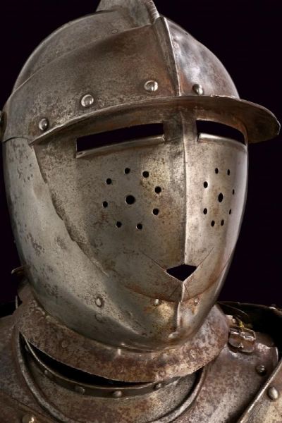 Corsaletto composito da corazziere  - Asta Rare Armi Antiche e Militaria da tutto il mondo - Associazione Nazionale - Case d'Asta italiane