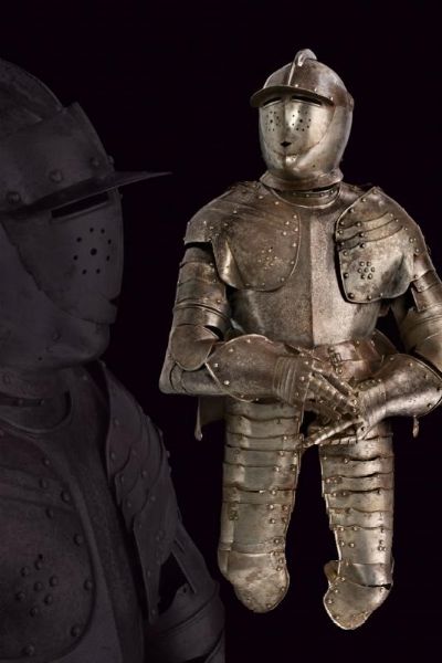 Corsaletto composito da corazziere  - Asta Rare Armi Antiche e Militaria da tutto il mondo - Associazione Nazionale - Case d'Asta italiane