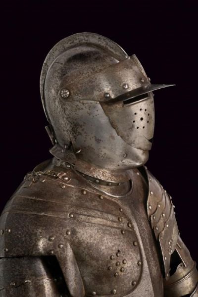 Corsaletto composito da corazziere  - Asta Rare Armi Antiche e Militaria da tutto il mondo - Associazione Nazionale - Case d'Asta italiane