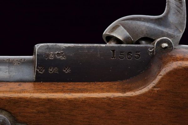 Rara carabina a luminello Whitworth con sistema a retrocarica Westley Richards Monkey Tail  - Asta Rare Armi Antiche e Militaria da tutto il mondo - Associazione Nazionale - Case d'Asta italiane