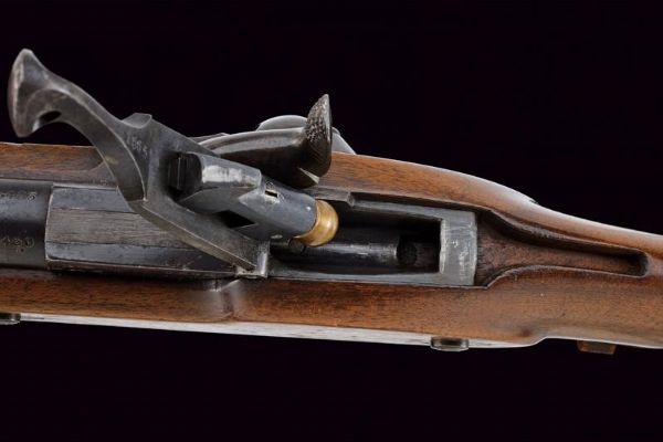 Rara carabina a luminello Whitworth con sistema a retrocarica Westley Richards Monkey Tail  - Asta Rare Armi Antiche e Militaria da tutto il mondo - Associazione Nazionale - Case d'Asta italiane