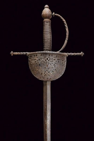 Spada a tazza  - Asta Rare Armi Antiche e Militaria da tutto il mondo - Associazione Nazionale - Case d'Asta italiane