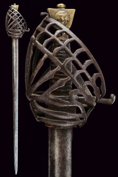 Interessante schiavona  - Asta Rare Armi Antiche e Militaria da tutto il mondo - Associazione Nazionale - Case d'Asta italiane