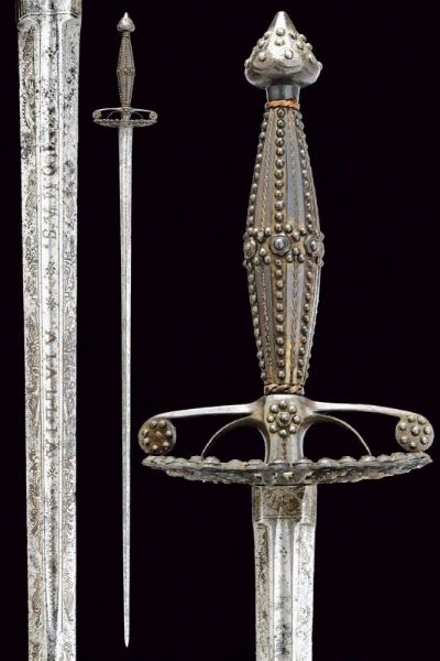 Bel spadino  - Asta Rare Armi Antiche e Militaria da tutto il mondo - Associazione Nazionale - Case d'Asta italiane