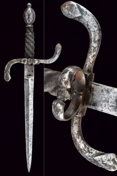 Daga mano sinistra  - Asta Rare Armi Antiche e Militaria da tutto il mondo - Associazione Nazionale - Case d'Asta italiane