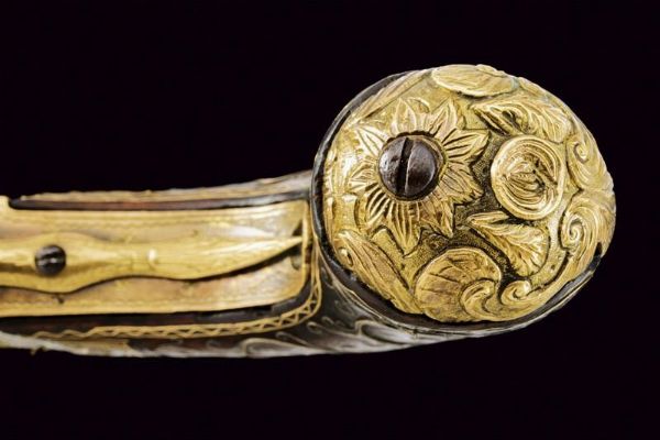 Lungo mazzagatto a pietra focaia per il mercato orientale  - Asta Rare Armi Antiche e Militaria da tutto il mondo - Associazione Nazionale - Case d'Asta italiane