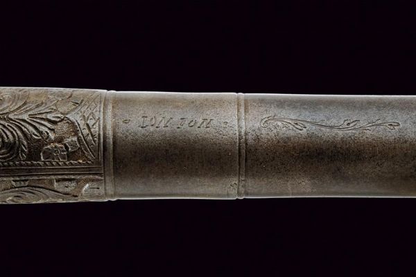 Lungo mazzagatto a pietra focaia per il mercato orientale  - Asta Rare Armi Antiche e Militaria da tutto il mondo - Associazione Nazionale - Case d'Asta italiane