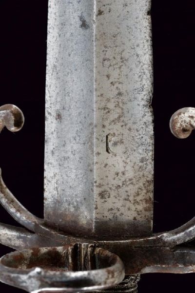 Splendido daga a granchio  - Asta Rare Armi Antiche e Militaria da tutto il mondo - Associazione Nazionale - Case d'Asta italiane