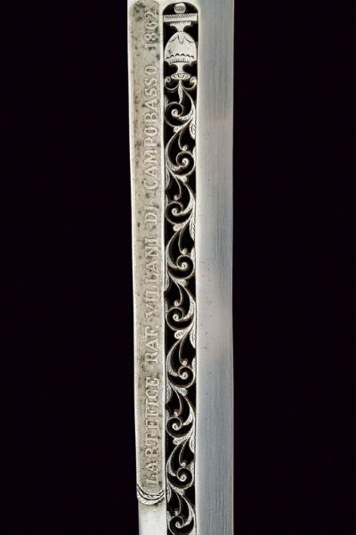 Rara ed elegante coltella di Villani  - Asta Rare Armi Antiche e Militaria da tutto il mondo - Associazione Nazionale - Case d'Asta italiane