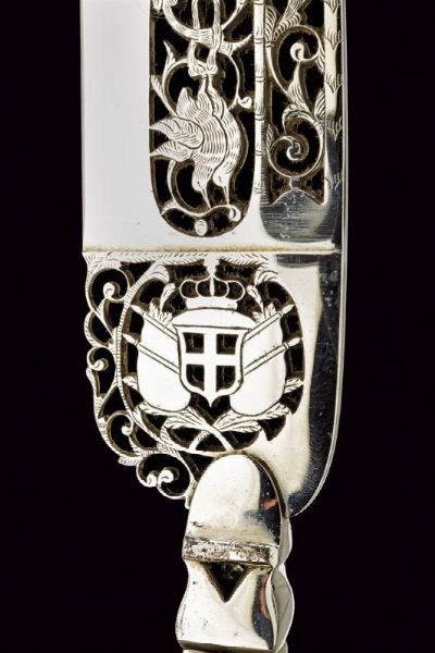 Rara e raffinata coltella da caccia  - Asta Rare Armi Antiche e Militaria da tutto il mondo - Associazione Nazionale - Case d'Asta italiane