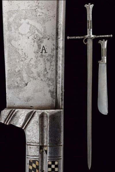 Bellissimo set da caccia di spada e waidpraxe  - Asta Rare Armi Antiche e Militaria da tutto il mondo - Associazione Nazionale - Case d'Asta italiane