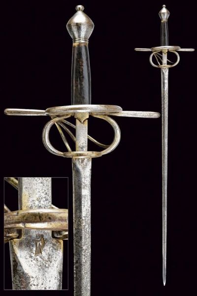 Spada da lato in stile del XVI secolo  - Asta Rare Armi Antiche e Militaria da tutto il mondo - Associazione Nazionale - Case d'Asta italiane