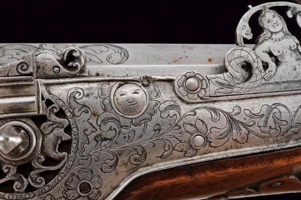 Interessante e raro fucile a ruota  - Asta Rare Armi Antiche e Militaria da tutto il mondo - Associazione Nazionale - Case d'Asta italiane