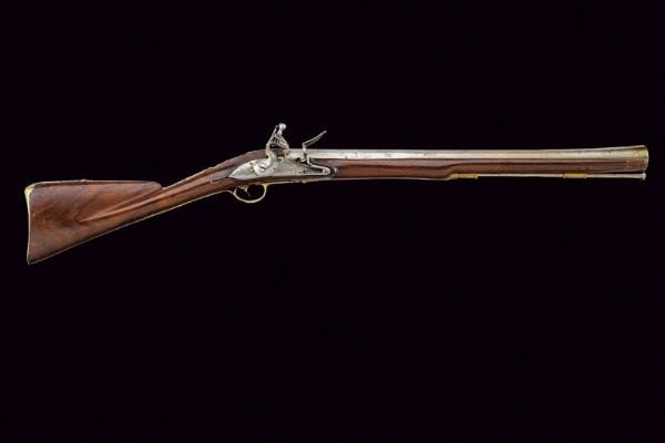 Bel trombone a pietra focaia  - Asta Rare Armi Antiche e Militaria da tutto il mondo - Associazione Nazionale - Case d'Asta italiane