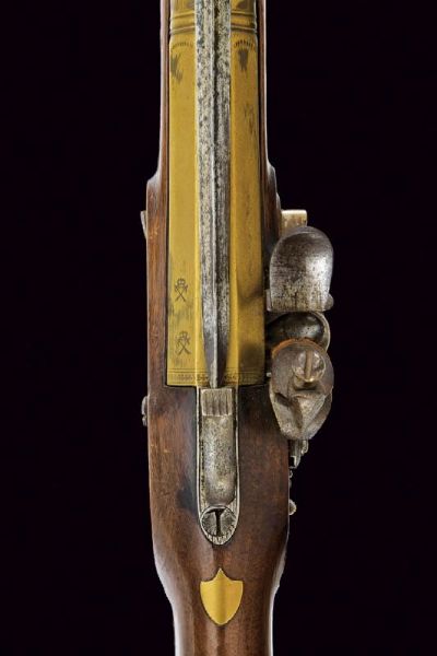 Trombone a pietra focaia da marina con baionetta a scatto di Goodwin  - Asta Rare Armi Antiche e Militaria da tutto il mondo - Associazione Nazionale - Case d'Asta italiane