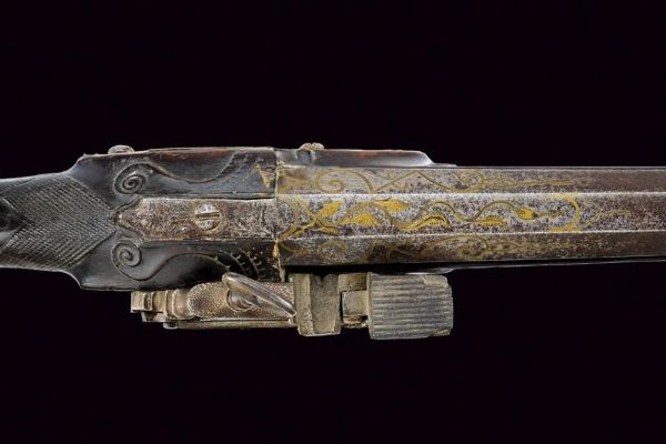 Fucile alla micheletta da postiglione  - Asta Rare Armi Antiche e Militaria da tutto il mondo - Associazione Nazionale - Case d'Asta italiane