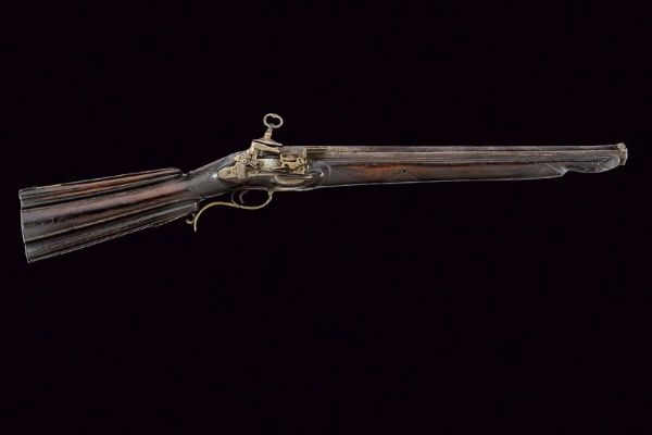 Fucile alla micheletta da postiglione  - Asta Rare Armi Antiche e Militaria da tutto il mondo - Associazione Nazionale - Case d'Asta italiane
