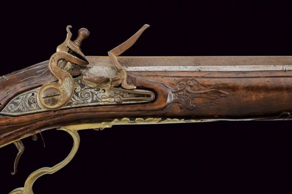 Fucile a pietra focaia da caccia  - Asta Rare Armi Antiche e Militaria da tutto il mondo - Associazione Nazionale - Case d'Asta italiane