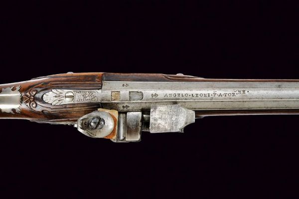Fucile alla fiorentina di Pietro Tommasi  - Asta Rare Armi Antiche e Militaria da tutto il mondo - Associazione Nazionale - Case d'Asta italiane