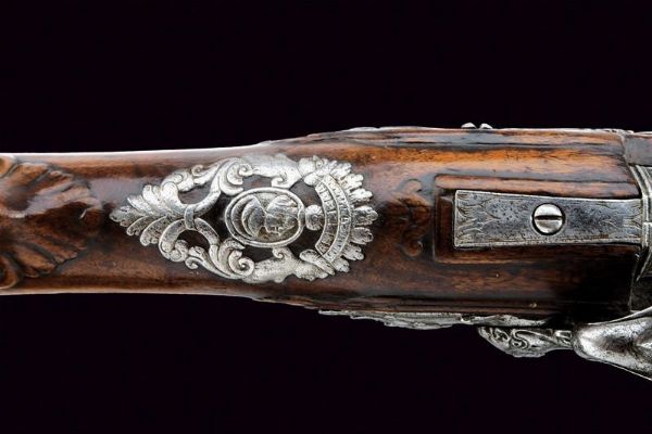 Bel fucile alla fiorentina di Ottaviano Pozzi  - Asta Rare Armi Antiche e Militaria da tutto il mondo - Associazione Nazionale - Case d'Asta italiane