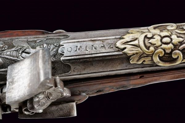 Raffinato fucile alla fiorentina  - Asta Rare Armi Antiche e Militaria da tutto il mondo - Associazione Nazionale - Case d'Asta italiane