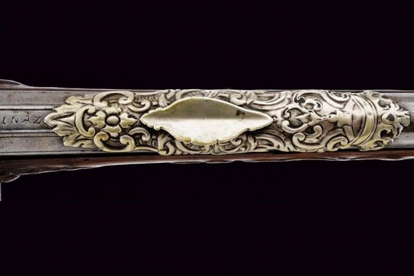 Raffinato fucile alla fiorentina  - Asta Rare Armi Antiche e Militaria da tutto il mondo - Associazione Nazionale - Case d'Asta italiane