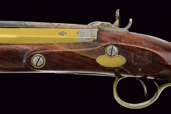 Trombone ridotto a luminello da marina con baionetta a scatto  - Asta Rare Armi Antiche e Militaria da tutto il mondo - Associazione Nazionale - Case d'Asta italiane