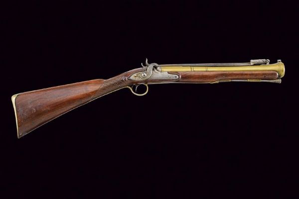 Trombone ridotto a luminello da marina con baionetta a scatto  - Asta Rare Armi Antiche e Militaria da tutto il mondo - Associazione Nazionale - Case d'Asta italiane