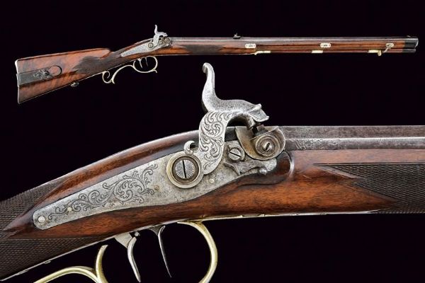 Fucile a luminello  - Asta Rare Armi Antiche e Militaria da tutto il mondo - Associazione Nazionale - Case d'Asta italiane